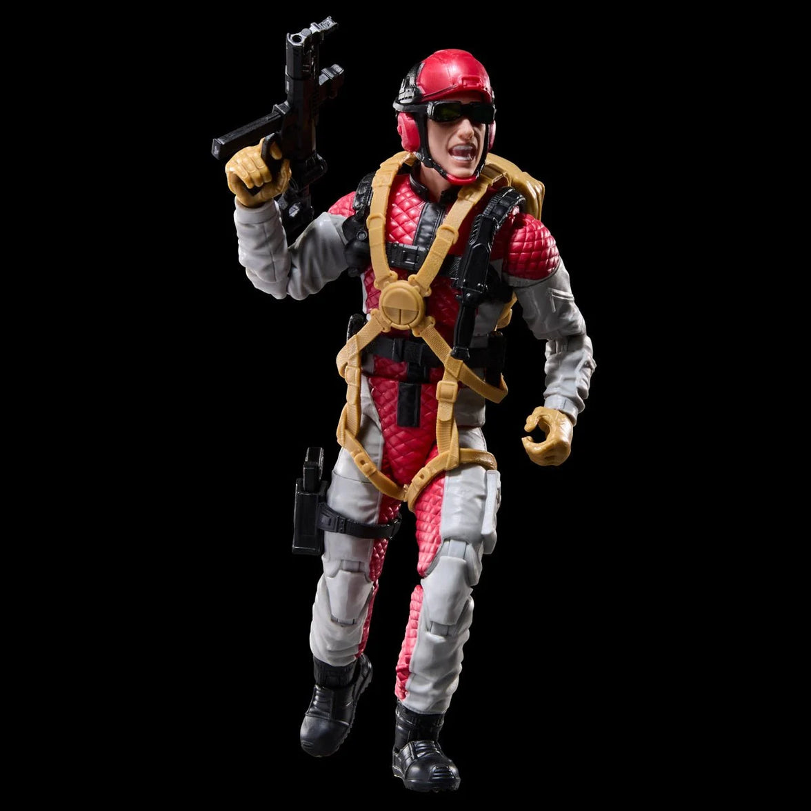 David “Crazylegs” Thomas "Retro Cardback" G.I. Joe Classified Series 6 inch Action Figure by Hasbro in combat pose