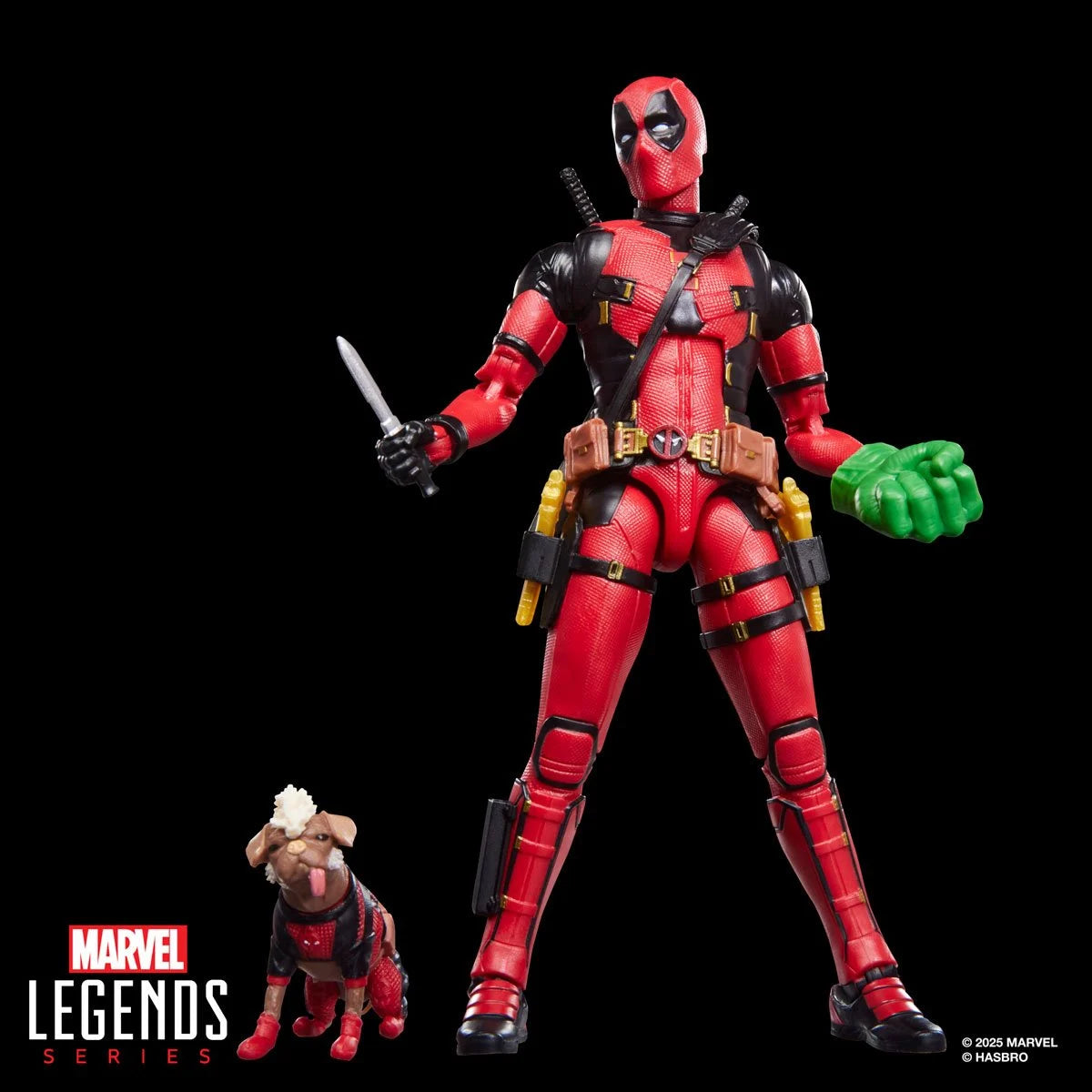 Deadpool & Dogpool Marvel Legends 6-Inch Action Figure 2‑Pack | Hasbro new in box collectible figures with weapons and accessories