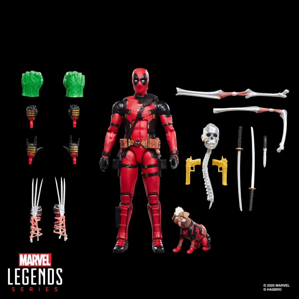 Deadpool & Dogpool Marvel Legends 6-Inch Action Figure 2‑Pack | Hasbro new in box with accessories collectible set