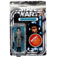 Death Squad Commander Star Wars Retro Collection Action Figure in case ANH Kenner carded packaging
