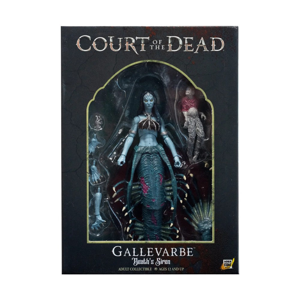 Gallevarbe – Death’s Siren Court of the Dead Action Figure - 1:18 Scale (7") new in box by Boss Fight Studio Llc collectible toy