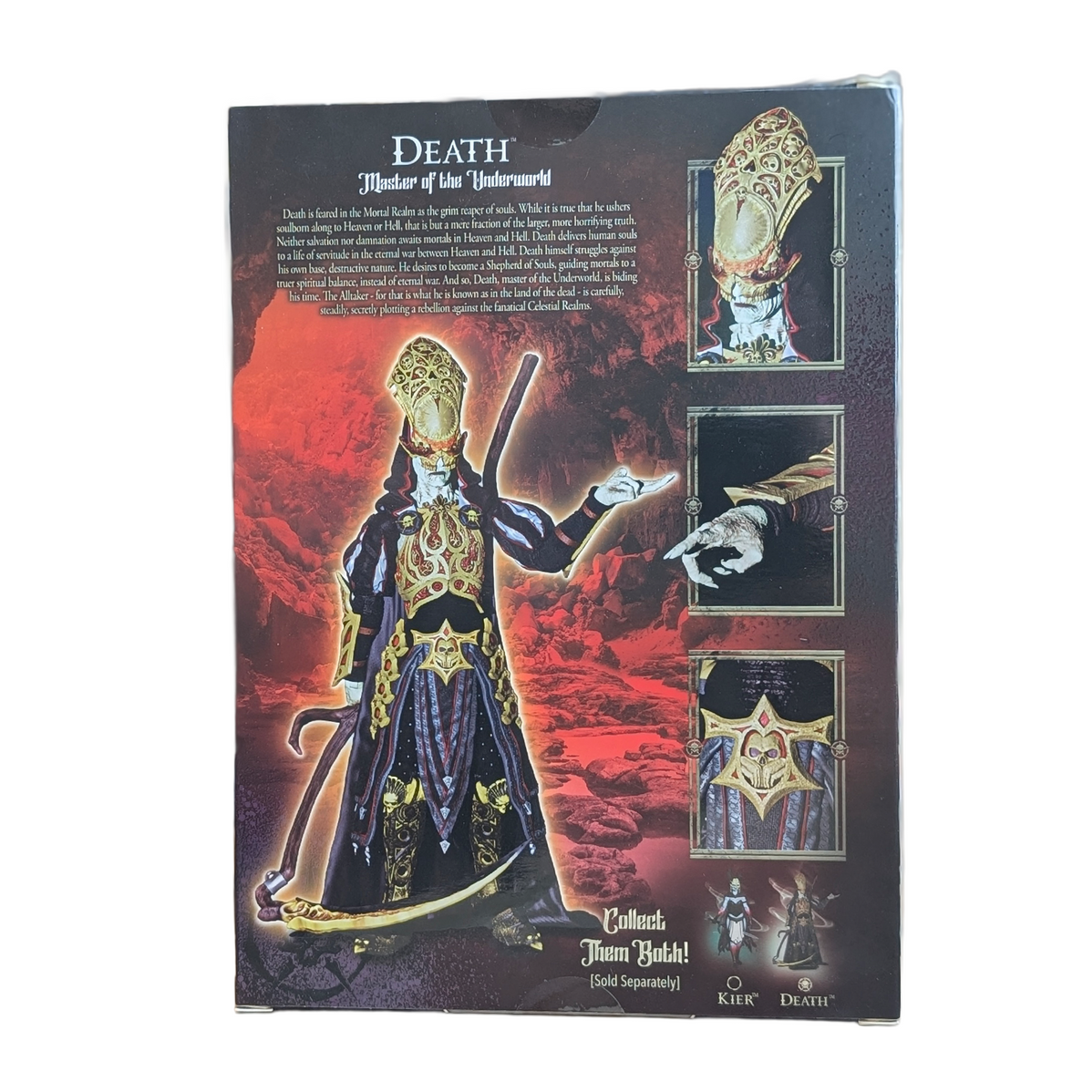 Master of the Underworld Court of the Dead Epic H.A.C.K.S. 1:12 Scale Action Figure - Boss Fight Studio Llc new in box