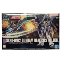Gundam Deathscythe Hell Mobile Suit Gundam Wing High Grade Model Kit by Bandai Hobby Gunpla 1:144 Scale 5-Inch
