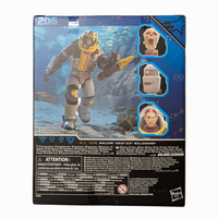 Malcom Deep Six Willoughby 1:12 Scale 6" GI Joe Classified Deluxe Action Figure by Hasbro, back packaging