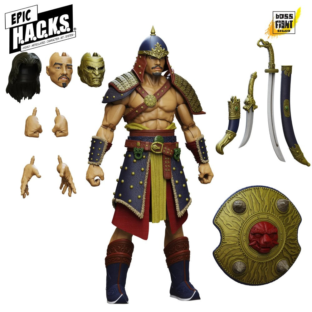 Delger Bat Epic H.A.C.K.S. Core 1:12 Scale Action Figure - Boss Fight Studio Llc new in box with armor and weapon accessories