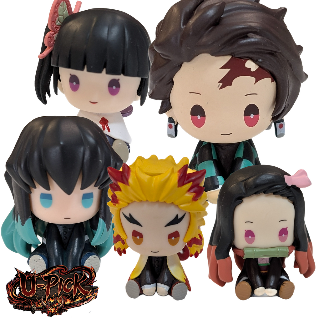 Demon Slayer Petatto Clockwork Mini Figures U-Pick Bushiroad Character Choice set by Go Figment, new in box collectibles
