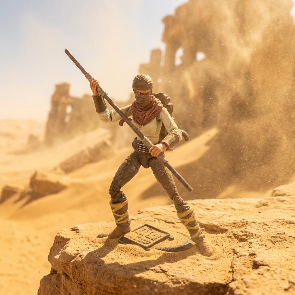 Desert Wanderer Barbarian Refugee Vitruvian H.A.C.K.S. Action Figure Boss Fight Studio Llc new in box collectible