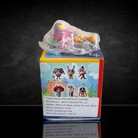 Zooble figure from The Amazing Digital Circus by Glitch, sealed in plastic on original blind box packaging.