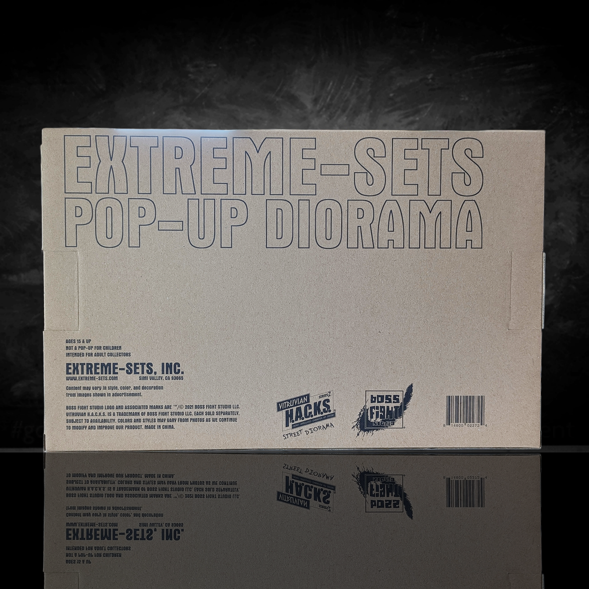 Vitruvian H.A.C.K.S. Series Z Zombie Diorama 1/18 Scale Street - Ultimate Zombie Prop by Boss Fight Studio Llc new in box
