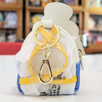 Mini-Loungefly Disney Mickey Mouse Sensational Six Cosplay U-PICK Bag Charm Key Chains by Loungefly new in box with gold clasp and strap