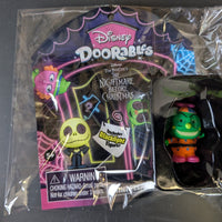 Go Figment Disney Doorables blind box featuring a green-faced black light mini-figure from The Nightmare Before Christmas series