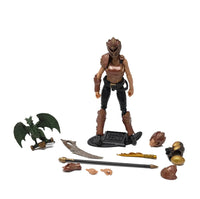Ghariala (Dragon Harvester) -Vitruvian H.A.C.K.S. 1:18 Scale Action Figure by Boss Fight Studio Llc with dragon and weapon accessories.