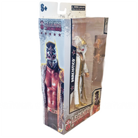Dralístico Legends of Lucha Libre Premium 1:12 Scale 6" Action Figure by Boss Fight Studio Llc in packaging with mask and costume details.