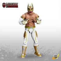 Dralístico Legends of Lucha Libre Premium 1:12 Scale 6" Action Figure by Boss Fight Studio Llc new in box white and gold attire