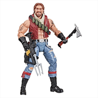 Dreadnok Monkeywrench 6-inch articulated action figure by Hasbro with weapons and accessories from G.I. Joe Classified Series