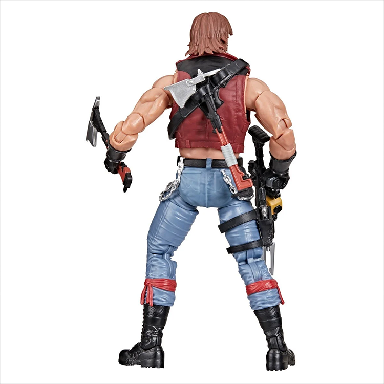 Dreadnok Monkeywrench 6-inch action figure by Hasbro with weapons and detailed articulation from G.I. Joe Classified Series