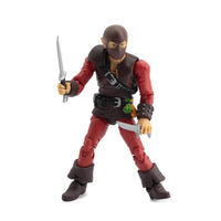 Dwynn Dellos (Halfling Scout) -Vitruvian H.A.C.K.S. 1:18 Scale Action Figure new in box by Boss Fight Studio Llc posed with two blades