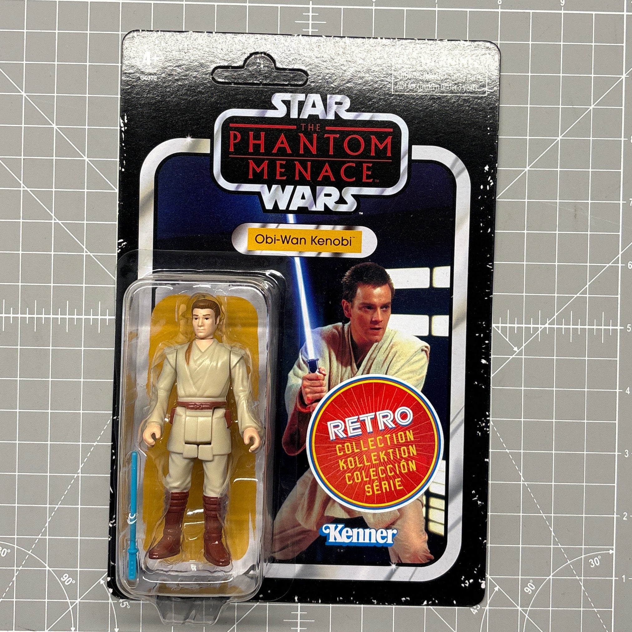Obi-Wan Kenobi Star Wars Retro Collection Action Figure in case by Kenner