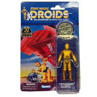 C-3PO from Droids 1:18 | 3.75" Star Wars The Vintage Collection Action Figure with coin and case by Hasbro