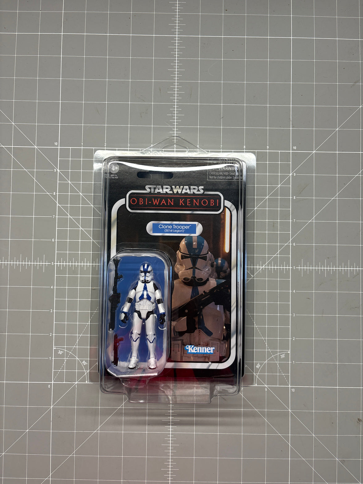 Clone Trooper 501st Legion 1:18 | 3.75" Star Wars The Vintage Collection Action Figure VC-240 by Kenner in blister pack