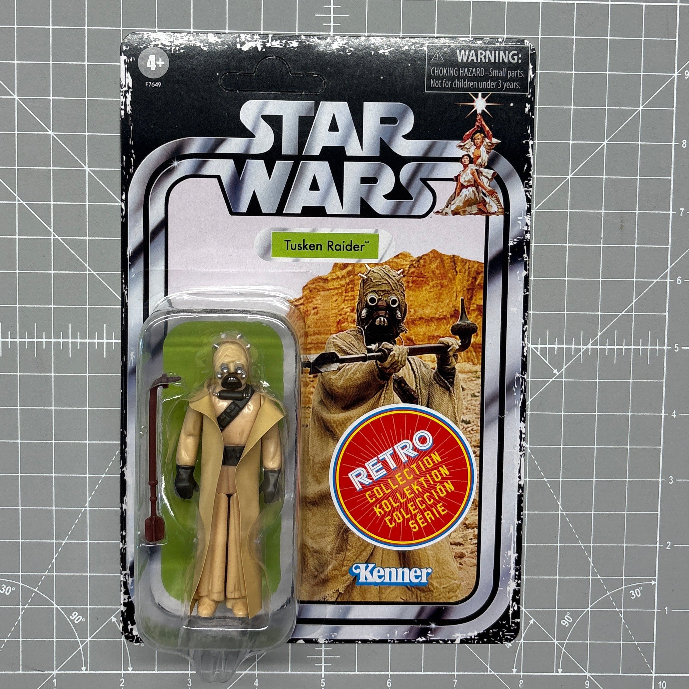 Tusken Raider Star Wars Retro Collection Action Figure 1:18 Scale ANH by Kenner in carded packaging