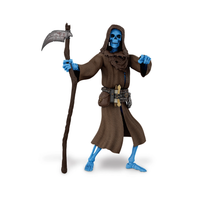 Grim Spectre: Earth Scorcher (Epic H.A.C.K.S.) 6" Action Figure – Oversized 1:12 Scale Undead Wraith by Boss Fight Studio Llc with scythe and cloak