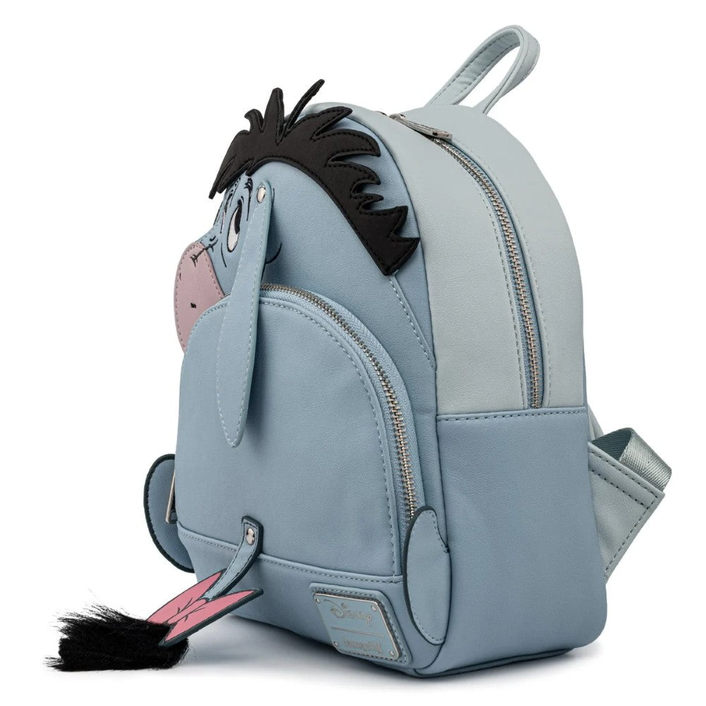 Eeyore Winnie the Pooh Loungefly Cosplay Mini-Backpack New with character ears, tail, and detailed face accents by Loungefly