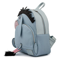 Eeyore Winnie the Pooh Loungefly Cosplay Mini-Backpack New with character ears, tail, and detailed face accents by Loungefly