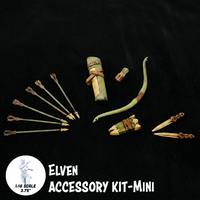 1:18 Scale Elven Mini Gear Kit (Bow, Quiver and Blade Pack for 3.75" - 4" Figures) by Boss Fight Studio Llc new in box
