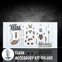 1:18 Scale Elven Wilderness Brown Accessory Pack (Double Figure Ranger & Archer Kit for 3.75" - 4" Figures) by Boss Fight Studio Llc new in box