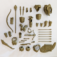 1:18 Scale Elven Wilderness Brown Accessory Pack (Double Figure Ranger & Archer Kit for 3.75" - 4" Figures) by Boss Fight Studio Llc new in box