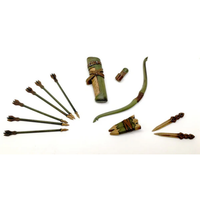 1:18 Scale Elven Mini Gear Kit (Bow, Quiver and Blade Pack for 3.75" - 4" Figures) by Boss Fight Studio Llc new in box