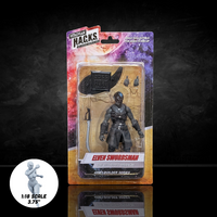 Elven Swordsman (BASICS) -Vitruvian H.A.C.K.S. 1:18 Scale Action Figure by Boss Fight Studio Llc in black armor with sword new in box