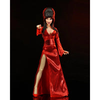 Elvira Red, Fright, and Boo - Mistress of the Dark 8-Inch Clothed Figure by Neca in red gown new in box collectible