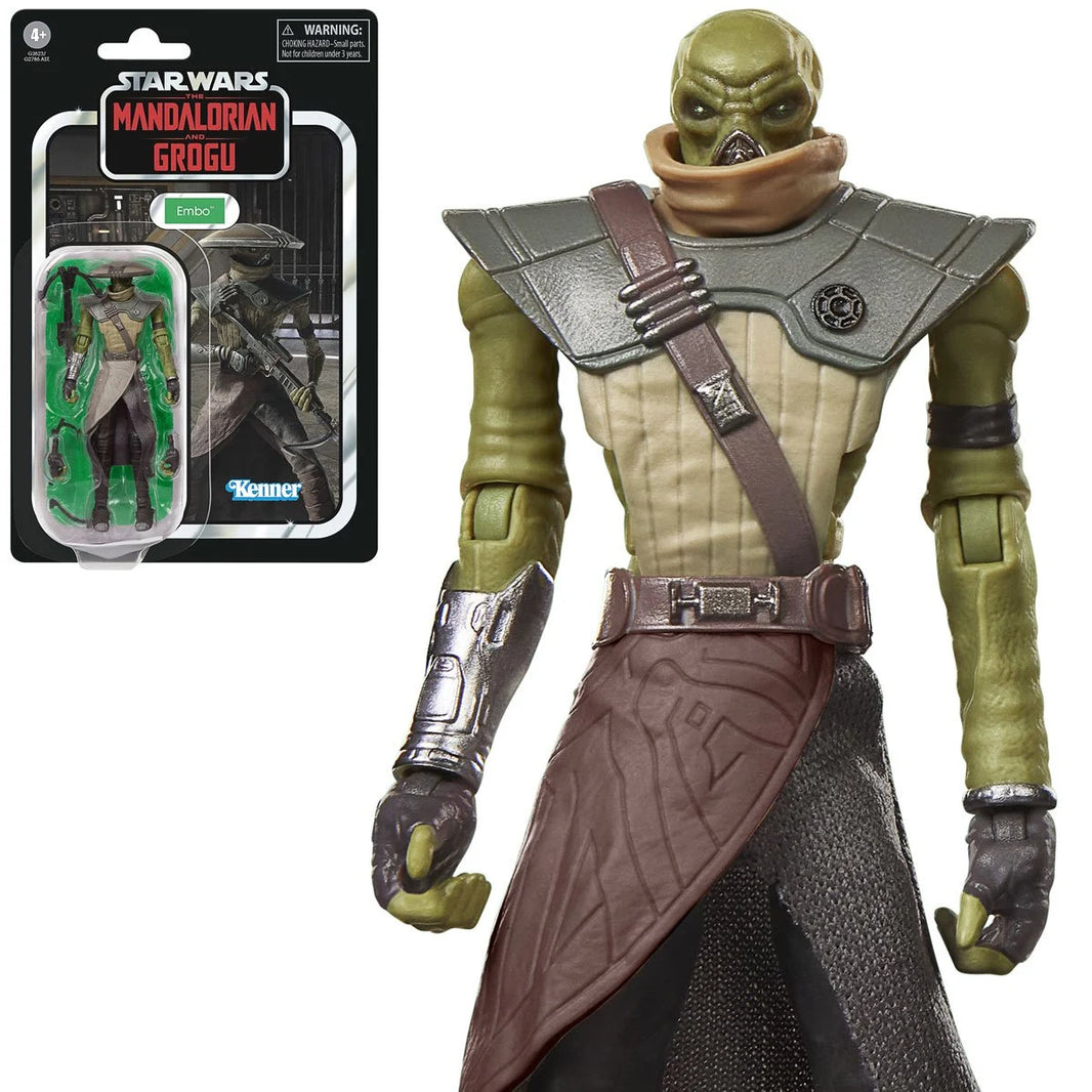 Embo 3.75-Inch Action Figure by Hasbro, Star Wars collectible figure in package