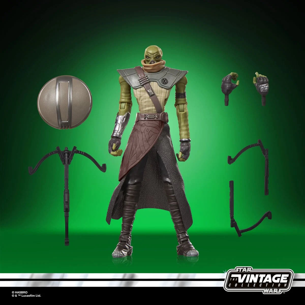 Embo 3.75-Inch Action Figure by Hasbro with weapons and accessories from Star Wars Vintage Collection