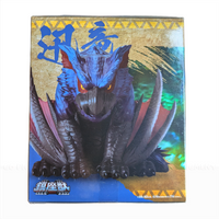 Nargacuga Monster Hunter Enshrined Monsters Banpresto Vinyl Statue Figure detailed in blue and black collectible design.