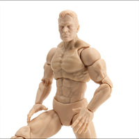 EPIC H.A.C.K.S. Blank Male Champagne Beige 6" Scale Premium Action Figure new in box by Boss Fight Studio Llc