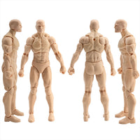 EPIC H.A.C.K.S. Blank Male Champagne Beige 6" Scale Premium Action Figure new in box by Boss Fight Studio Llc