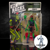 Pirate: Mystical Tormentor (Epic H.A.C.K.S.) 6" Action Figure – Oversized 1:12 Scale Undead Marauder by Boss Fight Studio Llc new in box