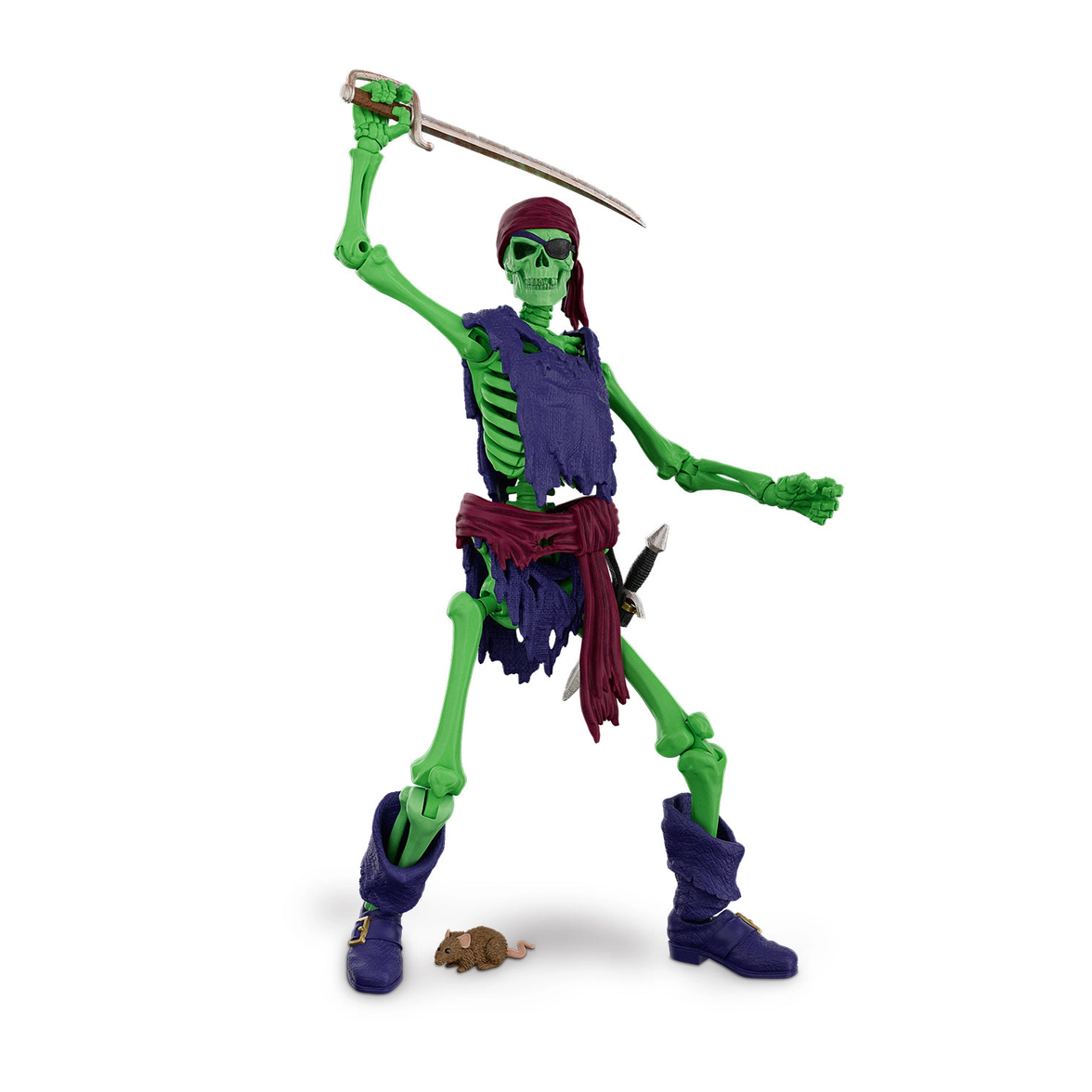 Pirate: Mystical Tormentor (Epic H.A.C.K.S.) 6" Action Figure – Oversized 1:12 Scale Undead Marauder by Boss Fight Studio Llc wielding sword and wearing tattered clothes