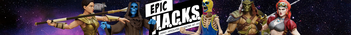 Epic H.A.C.K.S. 1:12 Scale 6" Premium Highly Articulated Action Figures