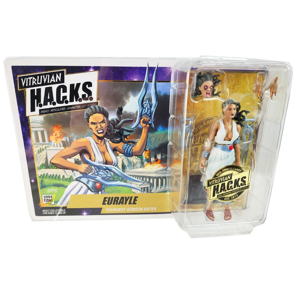 Eurayle Youngest Gorgon Sister Vitruvian H.A.C.K.S. Action Figure Boss Fight Studio Llc new in box 3.75 inch scale collectible