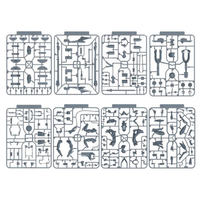 Evangelion Unit-01 Kaiyodo ARTPLA Operation Yashima 360mm Plastic Model Kit sprue parts