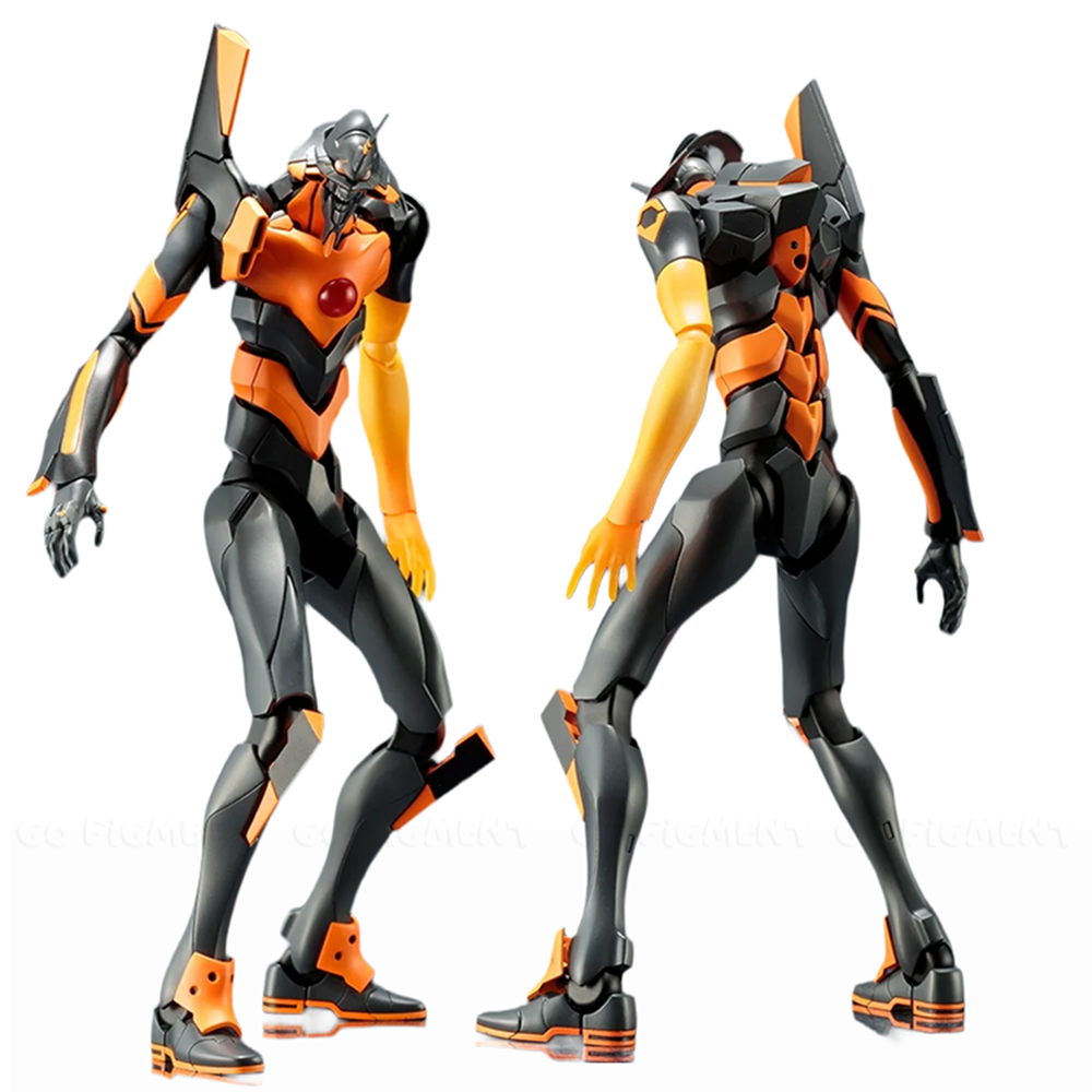Godzilla vs Evangelion Test Type-01 Godzilla Version Kotobukiya Model Kit by Blokees shown front and back views