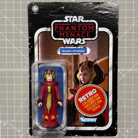 Queen Amidala Star Wars Retro Collection Action Figure in case Kenner collectible toy sealed in package
