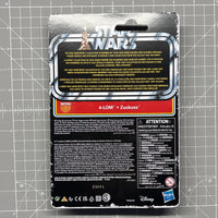 4-Lom Star Wars Retro Collection Action Figure in case Empire by Kenner, package back