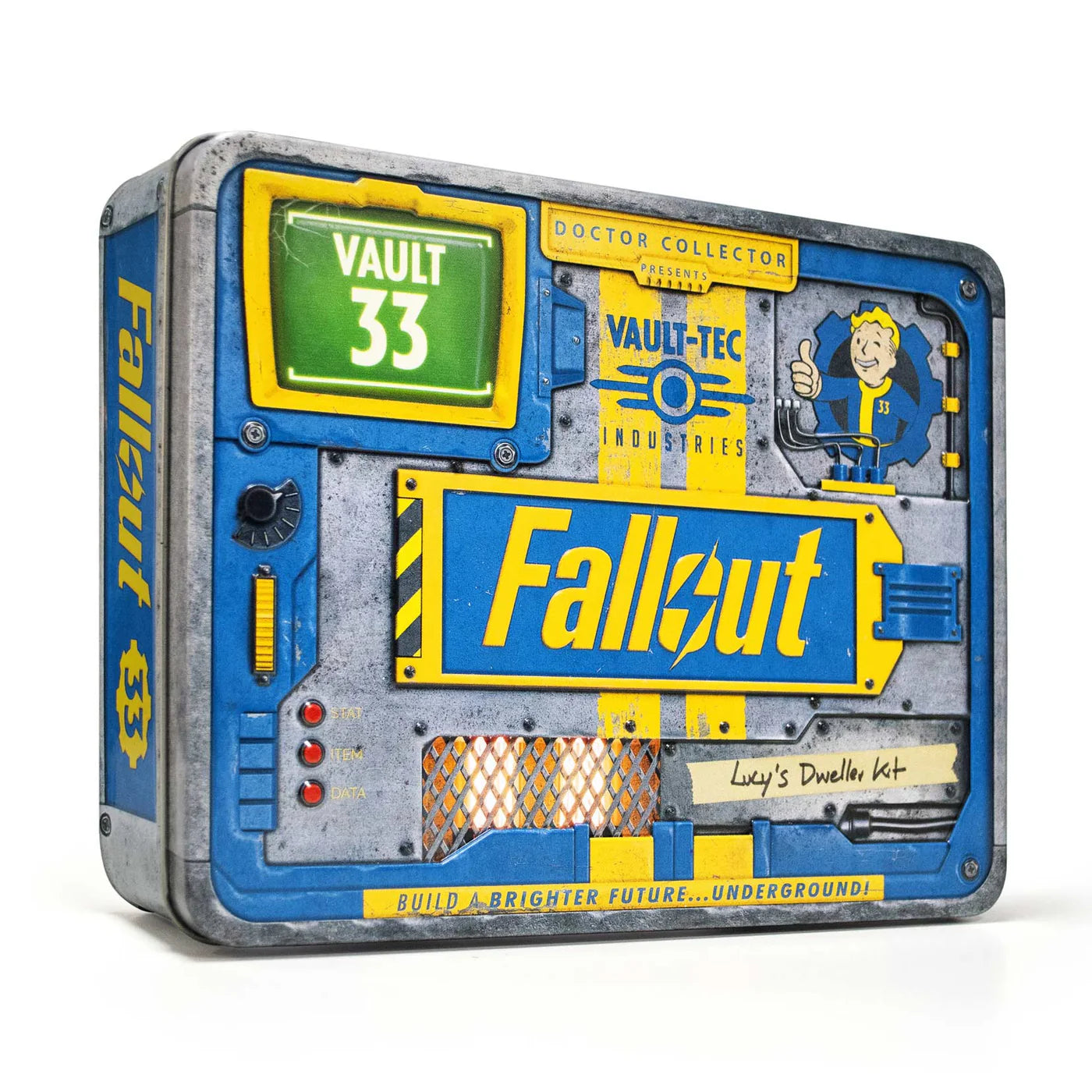 Fallout - Lucy's Dwellers Kit: Exclusive Vault 33 Collector's Box Set in mint condition by Doctor Collector with Vault-Tec design