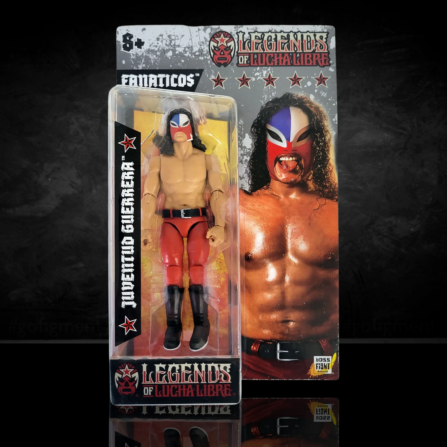 Juventud Guerrera Legends of Lucha Libre Fanaticos 6" Action Figure – WCW Era "The Juice" Edition (1:12 Scale) new in box by Boss Fight Studio Llc