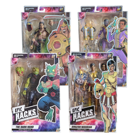 Epic HACKS Fantasy Core Wave 1 Set Boss Fight Studio 1 12 Scale Action Figure 4 Pack Sold as Set Boss Fight Studio Llc